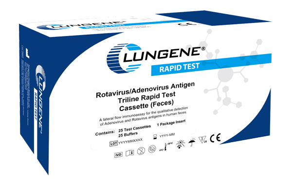 Rotavirus/Adenovirus Antigen Triline Rapid Test